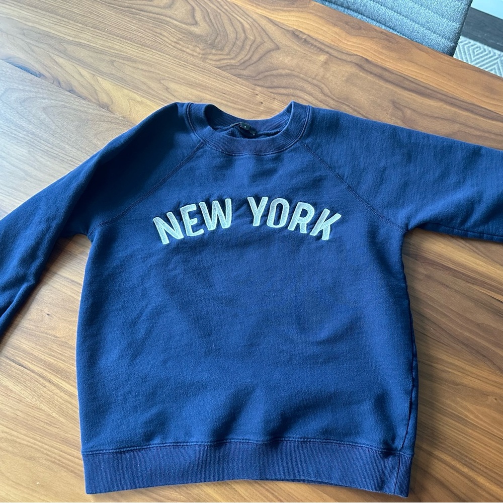 Jcrew New  York ladies sweatshirt medium